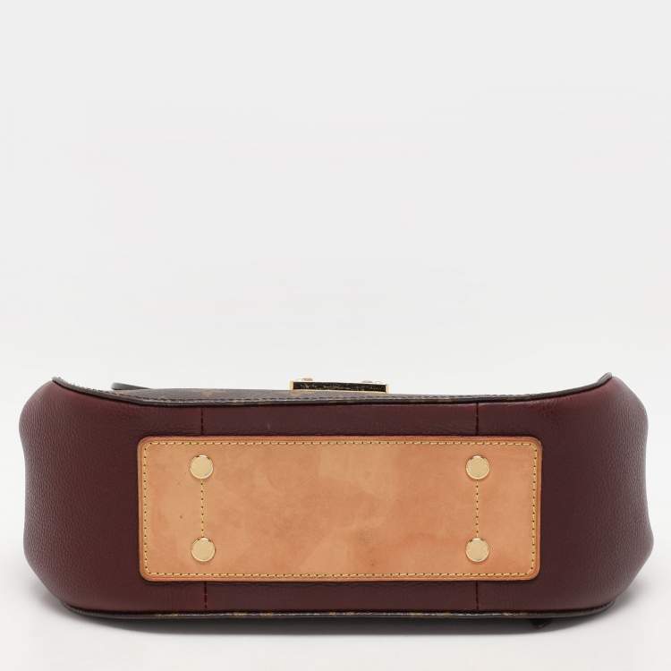 Pre Owned Louis Vuitton Bordeaux Monogram Canvas Eden MM Bag