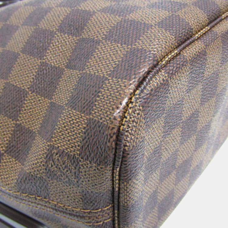 Pre Owned Louis Vuitton Damier Ebene Canvas Neverfull PM Shoulder Bag