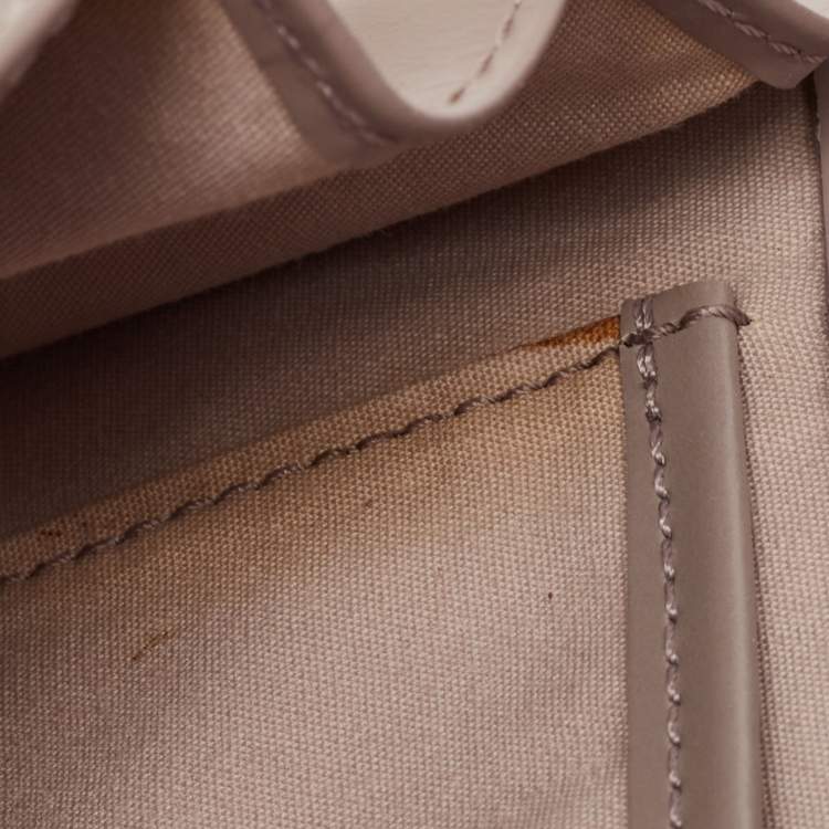 Pre Owned Louis Vuitton Lilac Epi Leather Honfleur Clutch Bag