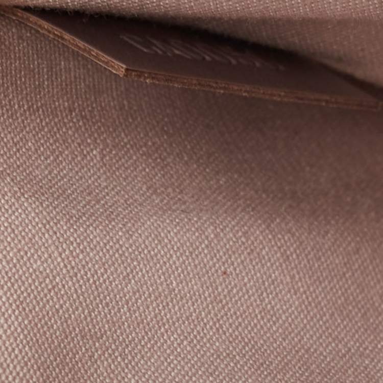 Pre Owned Louis Vuitton Lilac Epi Leather Honfleur Clutch Bag