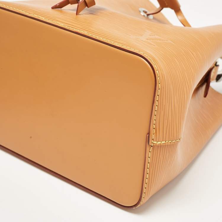 Pre Owned Louis Vuitton Gold Miel Epi Leather NéoNoé BB Bag