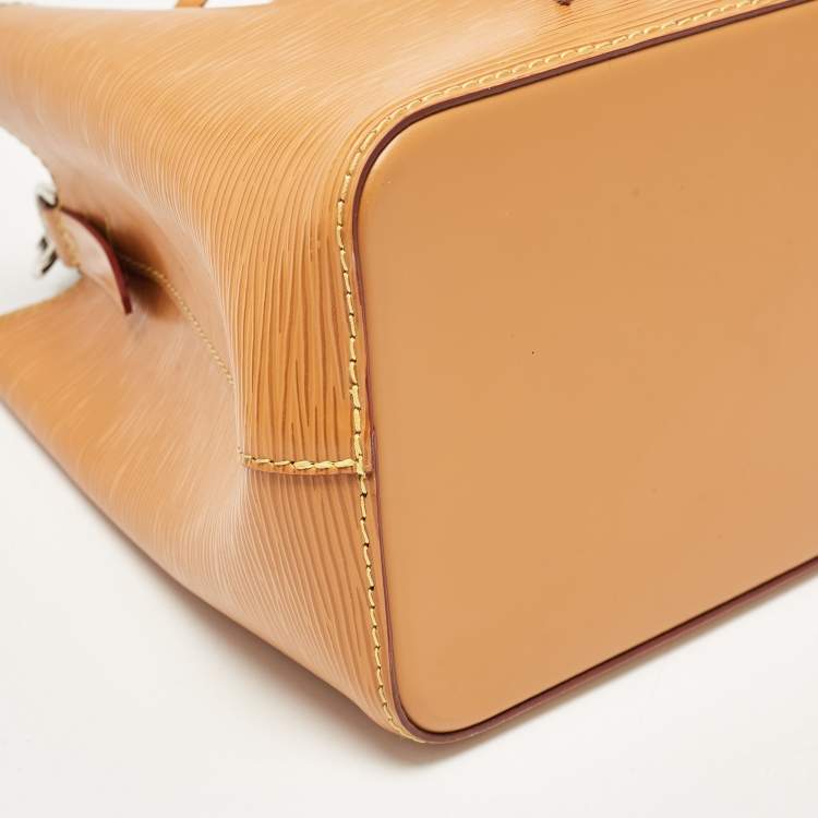 Pre Owned Louis Vuitton Gold Miel Epi Leather NéoNoé BB Bag