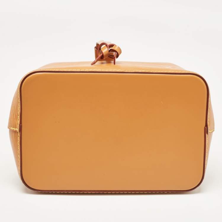 Pre Owned Louis Vuitton Gold Miel Epi Leather NéoNoé BB Bag