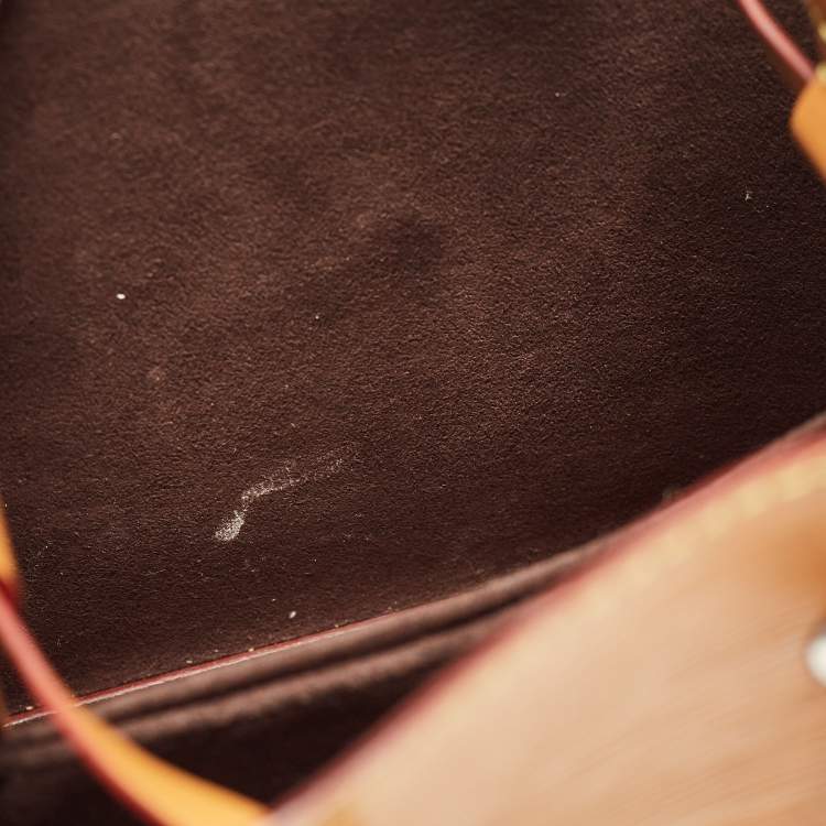 Pre Owned Louis Vuitton Gold Miel Epi Leather NéoNoé BB Bag