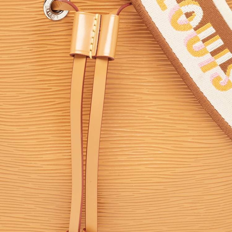 Pre Owned Louis Vuitton Gold Miel Epi Leather NéoNoé BB Bag