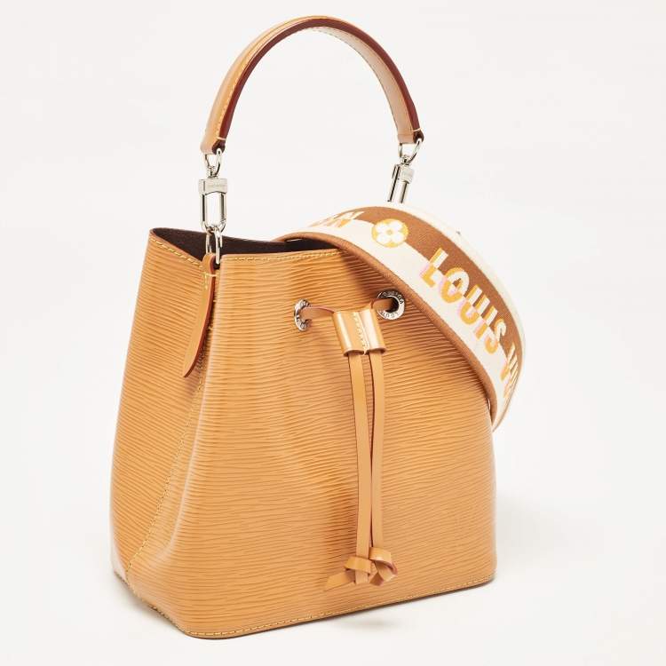 Pre Owned Louis Vuitton Gold Miel Epi Leather NéoNoé BB Bag