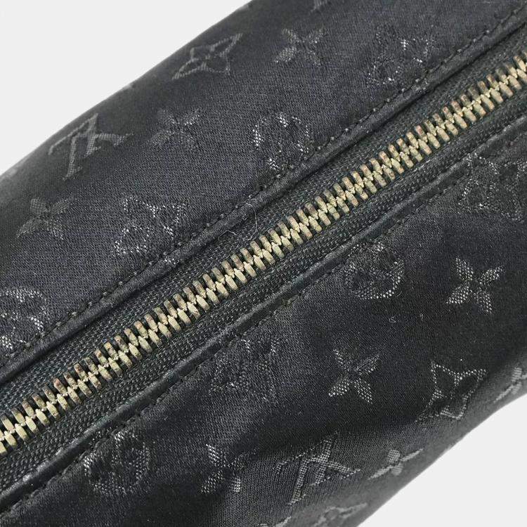 Pre Owned Louis Vuitton Black Monogram Little Papillon Handbag