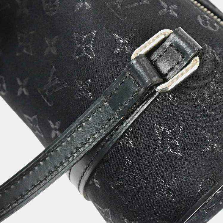 Pre Owned Louis Vuitton Black Monogram Little Papillon Handbag