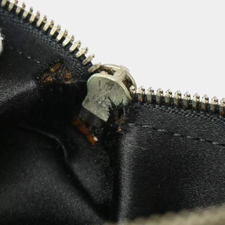 Pre Owned Louis Vuitton Black Monogram Little Papillon Handbag
