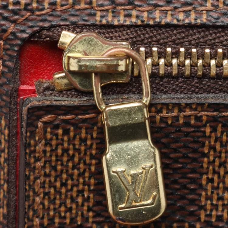 Pre Owned Louis Vuitton Damier Ebene Canvas Koala Wallet
