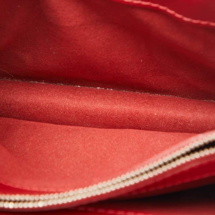 Pre Owned Louis Vuitton Rubis Epi Leather Sevigne PM Bag