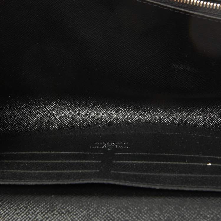 Pre Owned Louis Vuitton Black Epi Leather Twist Wallet on Chain