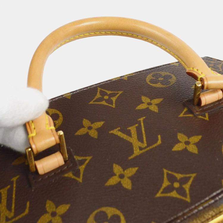 Pre Owned Louis Vuitton Monogram Canvas Twisted Box Bag 