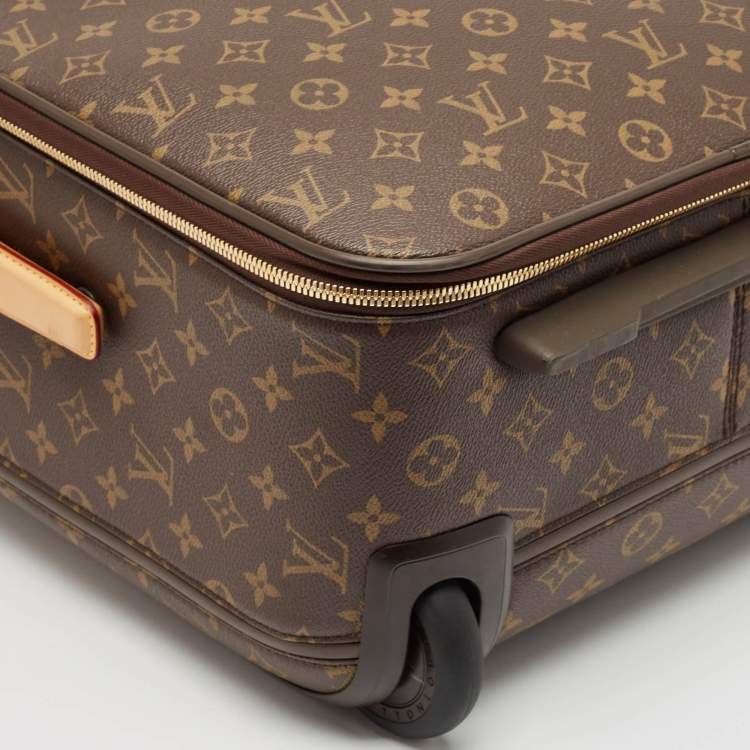 Pre Owned Louis Vuitton Monogram Canvas Pegase Legere 55 Luggage
