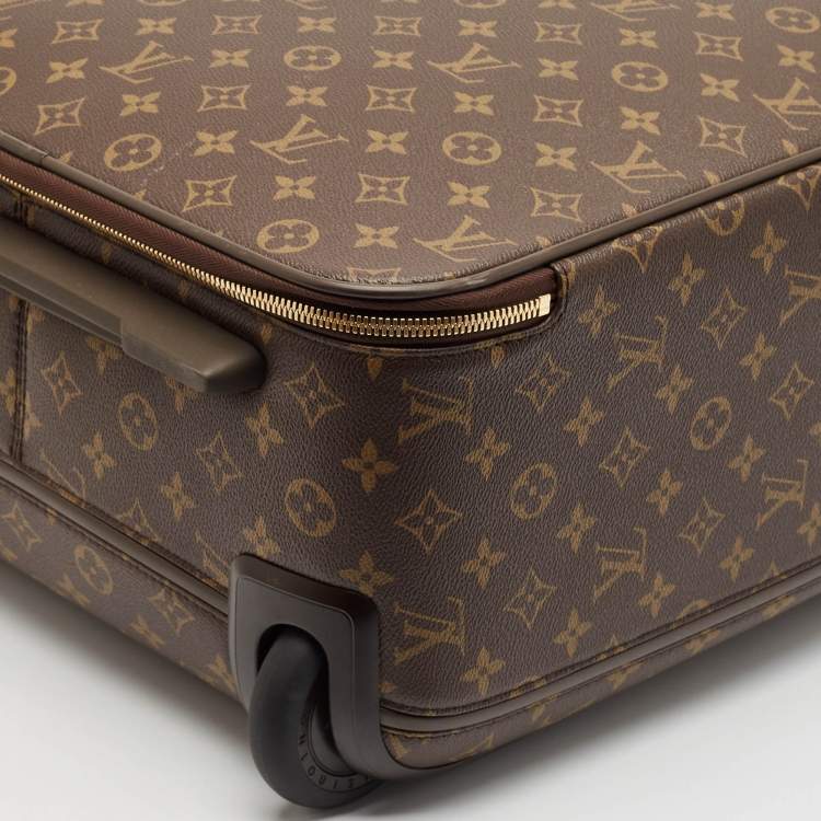 Pre Owned Louis Vuitton Monogram Canvas Pegase Legere 55 Luggage