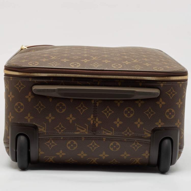 Pre Owned Louis Vuitton Monogram Canvas Pegase Legere 55 Luggage