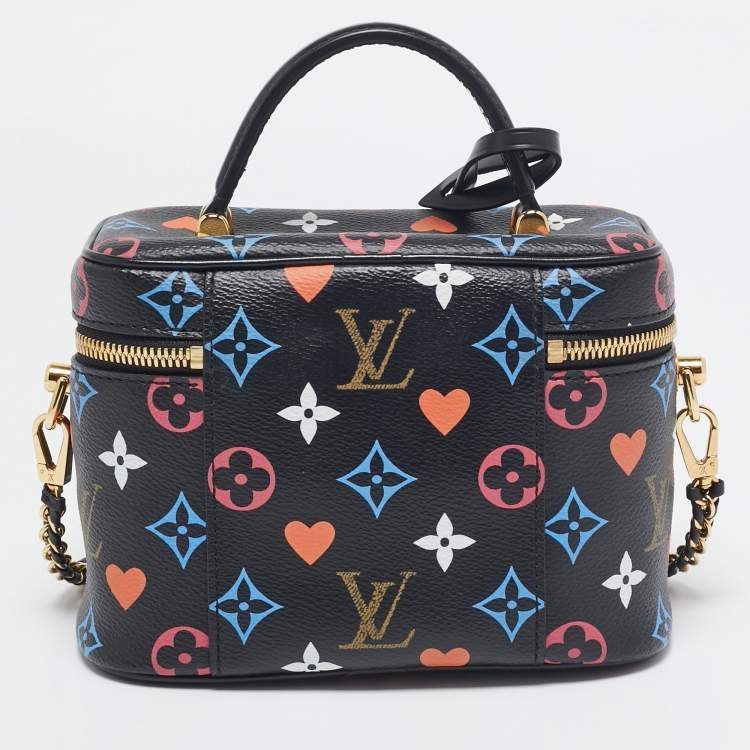 Pre Owned Louis Vuitton Multicolor Game On Monogram Canvas Vanity PM Bag