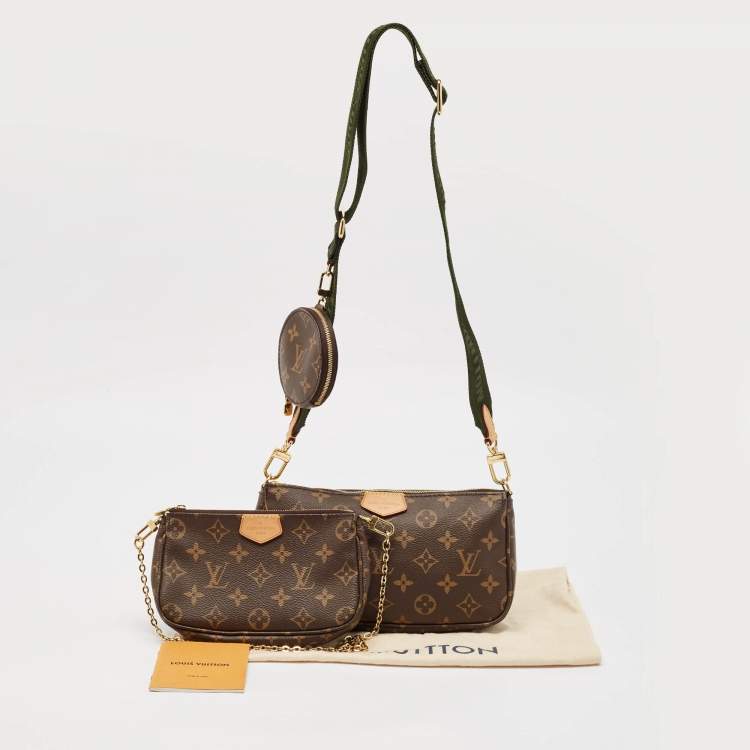 Pre Owned Louis Vuitton Monogram Canvas Multi Pochette Accessories Bag