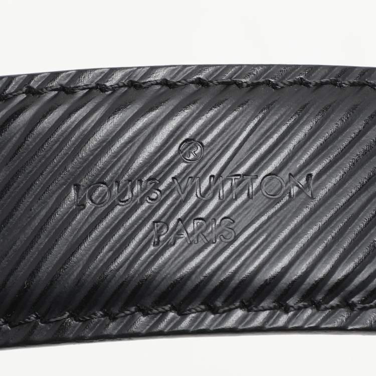 Pre Owned Louis Vuitton Black Epi Leather Twist MM Bag