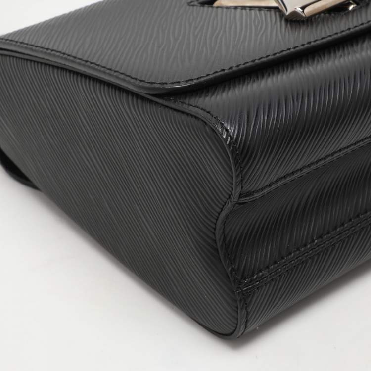 Pre Owned Louis Vuitton Black Epi Leather Twist MM Bag