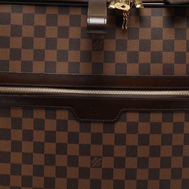 Pre Owned Louis Vuitton Damier Ebene Canvas Business Pegase 55 Luggage