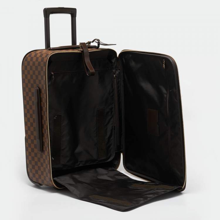 Pre Owned Louis Vuitton Damier Ebene Canvas Business Pegase 55 Luggage