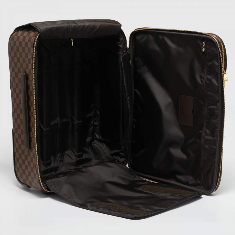 Pre Owned Louis Vuitton Damier Ebene Canvas Business Pegase Legere 55 Luggage
