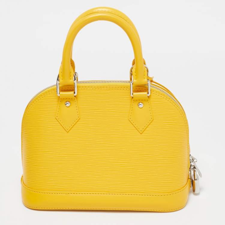 Pre Owned Louis Vuitton Mimosa Epi Leather Alma BB Bag