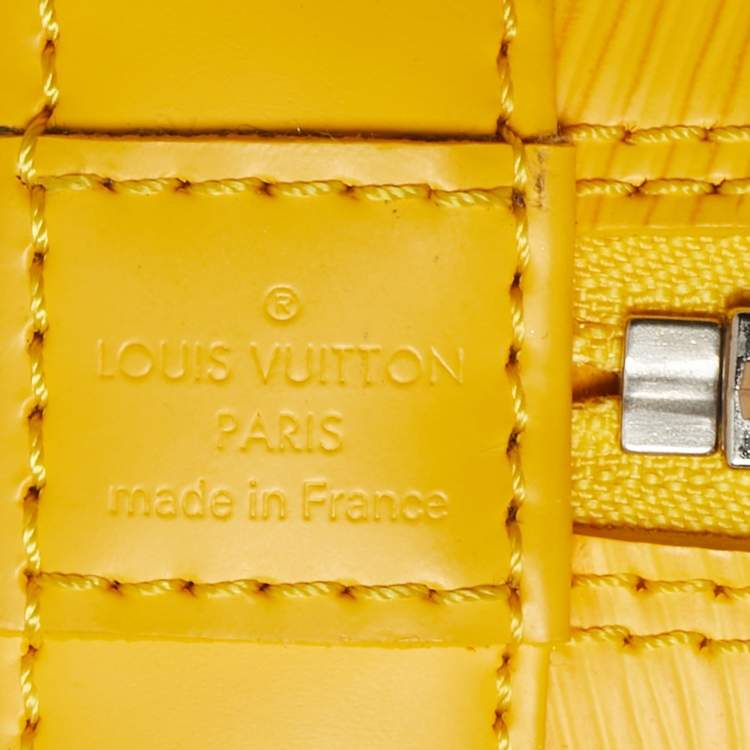 Pre Owned Louis Vuitton Mimosa Epi Leather Alma BB Bag