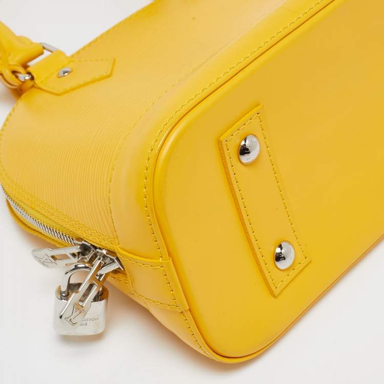 Pre Owned Louis Vuitton Mimosa Epi Leather Alma BB Bag