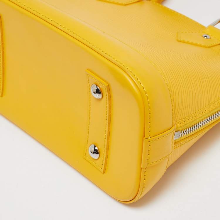 Pre Owned Louis Vuitton Mimosa Epi Leather Alma BB Bag