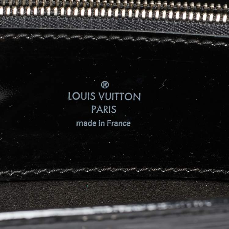 Pre Owned Louis Vuitton Black Electric Epi Leather Sevigne GM Bag