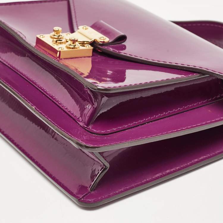 مملوكة مسبقًا Louis Vuitton Amethyst Vernis Monceau BB Bag