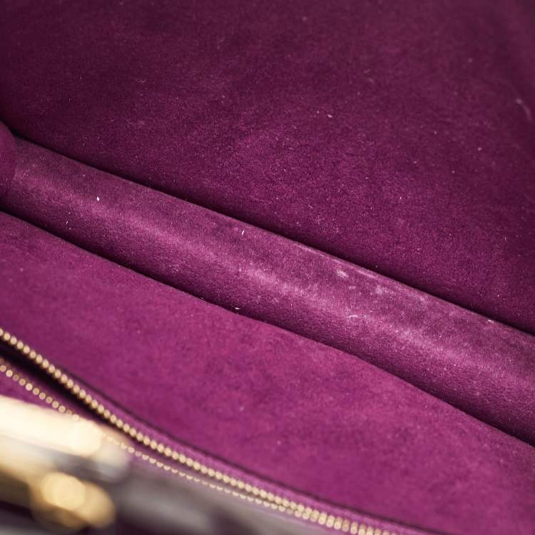 مملوكة مسبقًا Louis Vuitton Amethyst Vernis Monceau BB Bag