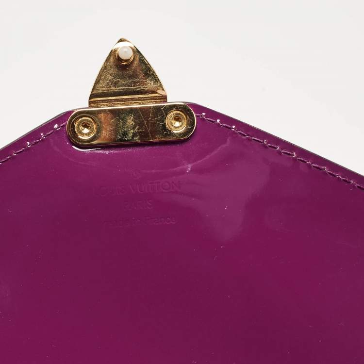 مملوكة مسبقًا Louis Vuitton Amethyst Vernis Monceau BB Bag