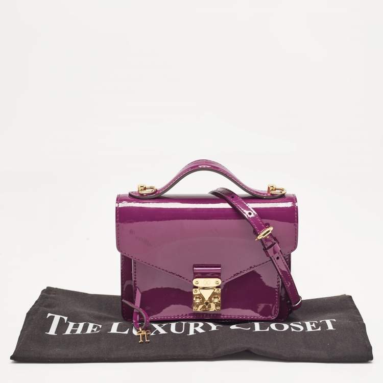 مملوكة مسبقًا Louis Vuitton Amethyst Vernis Monceau BB Bag