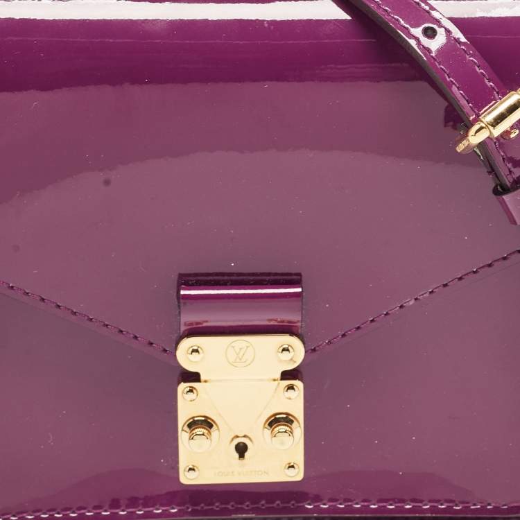مملوكة مسبقًا Louis Vuitton Amethyst Vernis Monceau BB Bag