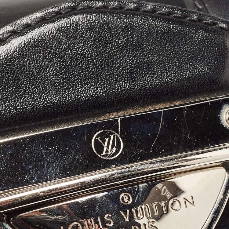 Pre Owned Louis Vuitton Black Epi Leather Montaigne Clutch Bag