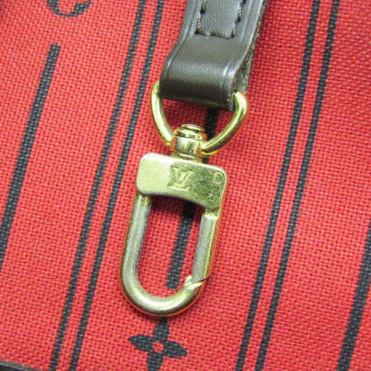 Pre Owned Louis Vuitton Damier Ebene Canvas Neverfull MM Tote Bag
