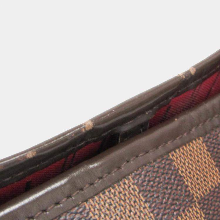 Pre Owned Louis Vuitton Damier Ebene Canvas Neverfull MM Tote Bag