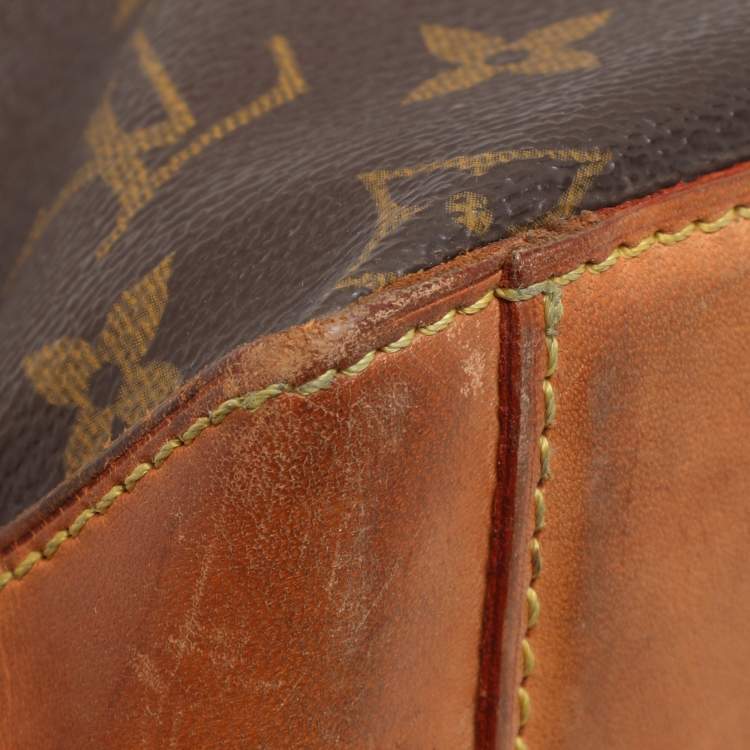 Pre Owned Louis Vuitton Monogram Canvas and Leather Cabas Piano Bag