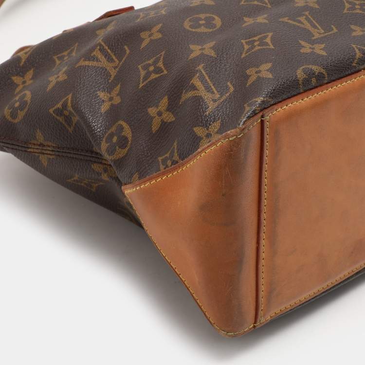 Pre Owned Louis Vuitton Monogram Canvas and Leather Cabas Piano Bag