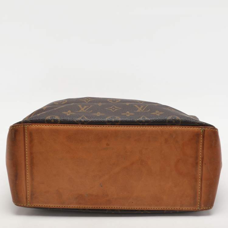Pre Owned Louis Vuitton Monogram Canvas and Leather Cabas Piano Bag