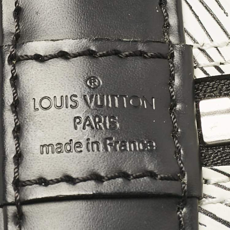 مملوكة مسبقًا Louis Vuitton White Epi Leather Azteque Alma BB Bag