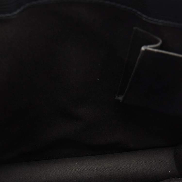مملوكة مسبقًا Louis Vuitton Black Epi Leather Venice Sac Plat PM Bag