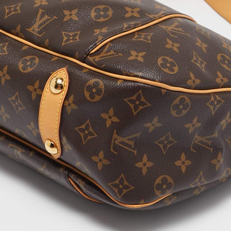 Pre Owned Louis Vuitton Monogram Canvas Galliera PM Bag