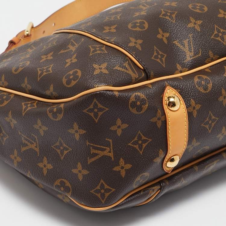 Pre Owned Louis Vuitton Monogram Canvas Galliera PM Bag