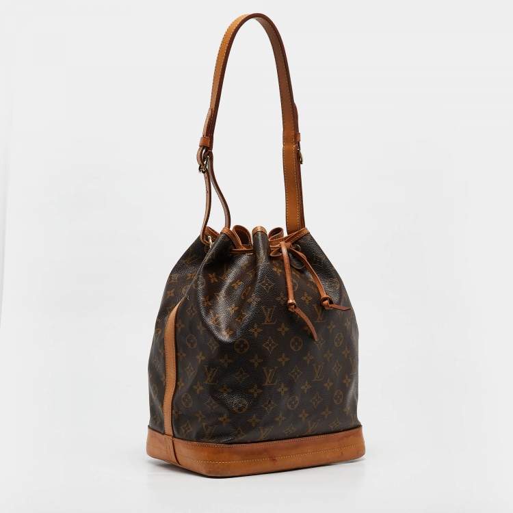 Pre Owned Louis Vuitton Monogram Canvas and Leather Noe Bag
