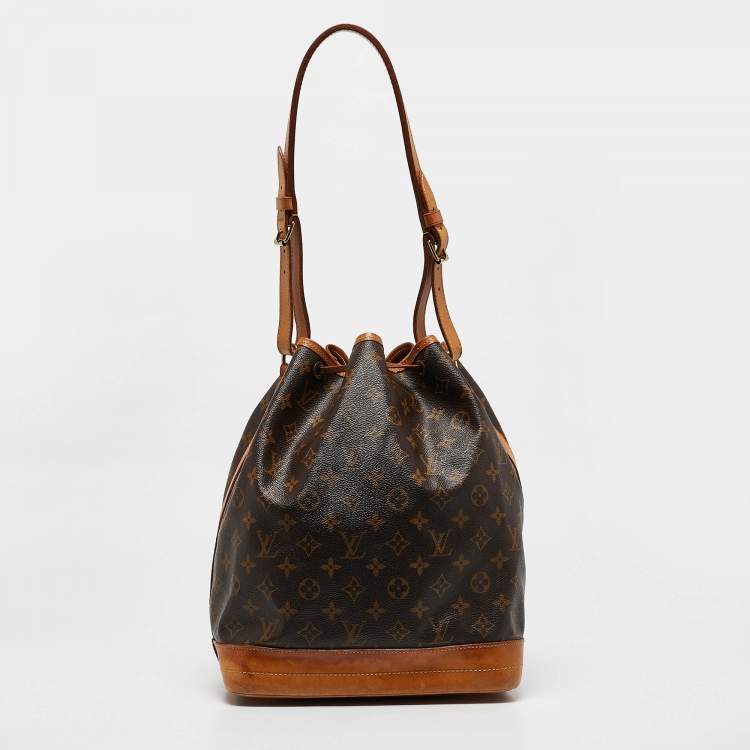 Pre Owned Louis Vuitton Monogram Canvas and Leather Noe Bag