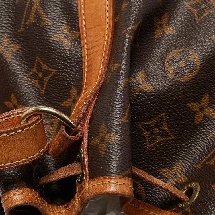 Pre Owned Louis Vuitton Monogram Canvas and Leather Noe Bag